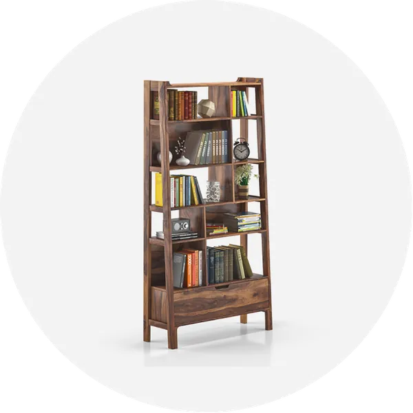 Bookshelves & Bookcases made by Furniture House, Hyderabad