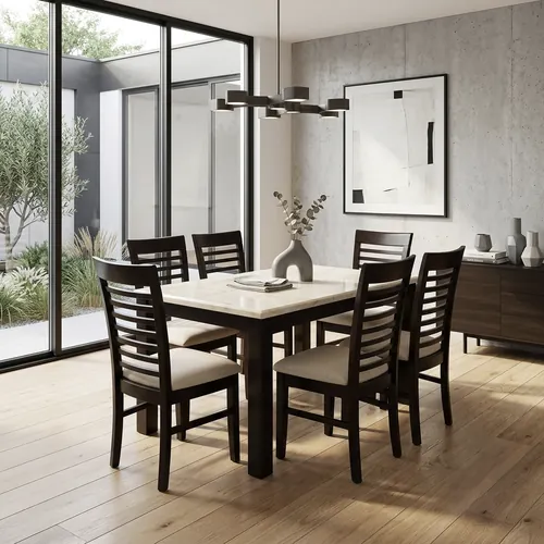 Marble Top Dining Collective (6 Seater)