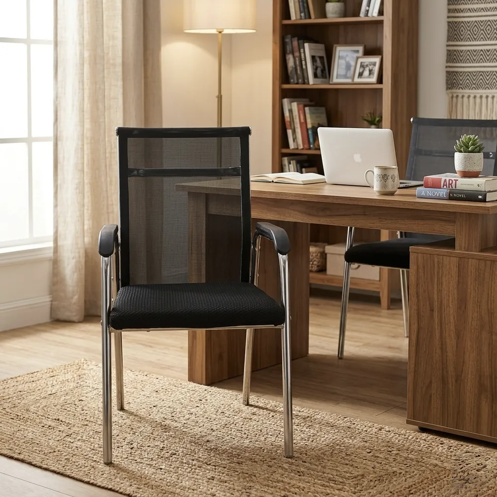 Mesh-Back Visitor Chair