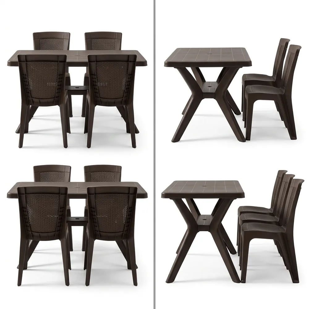 Pinnacle Patio 4 Seater Dining Set