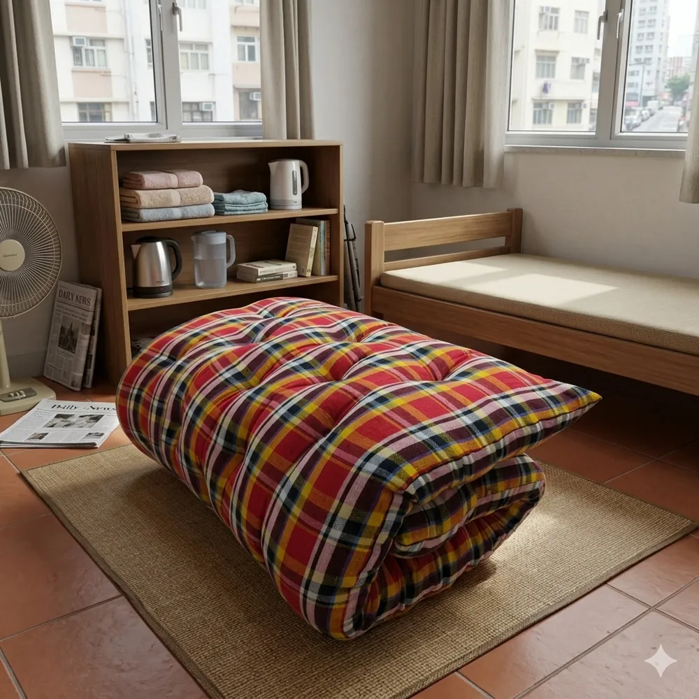 Plain Rolled Cotton Mattress (Gadda)