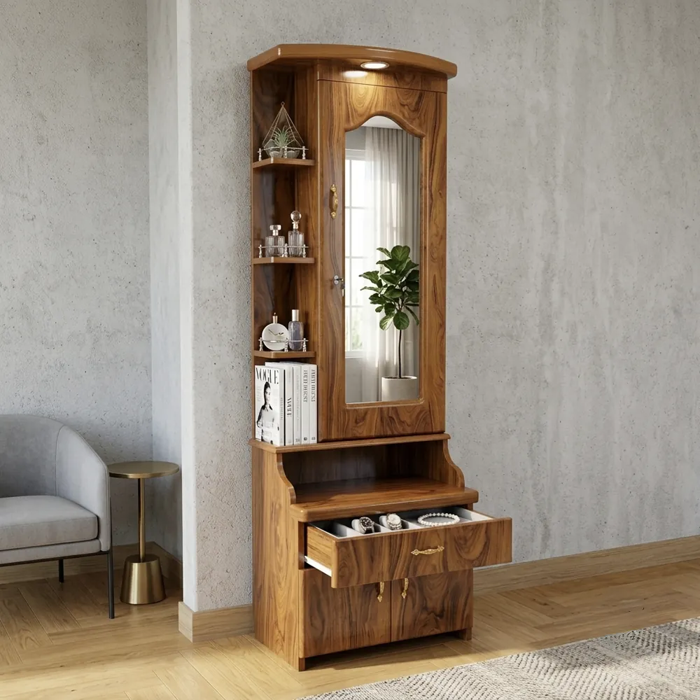 Tall Storage & Display Dressing Cabinet